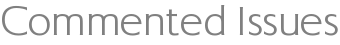 Commented Issues
